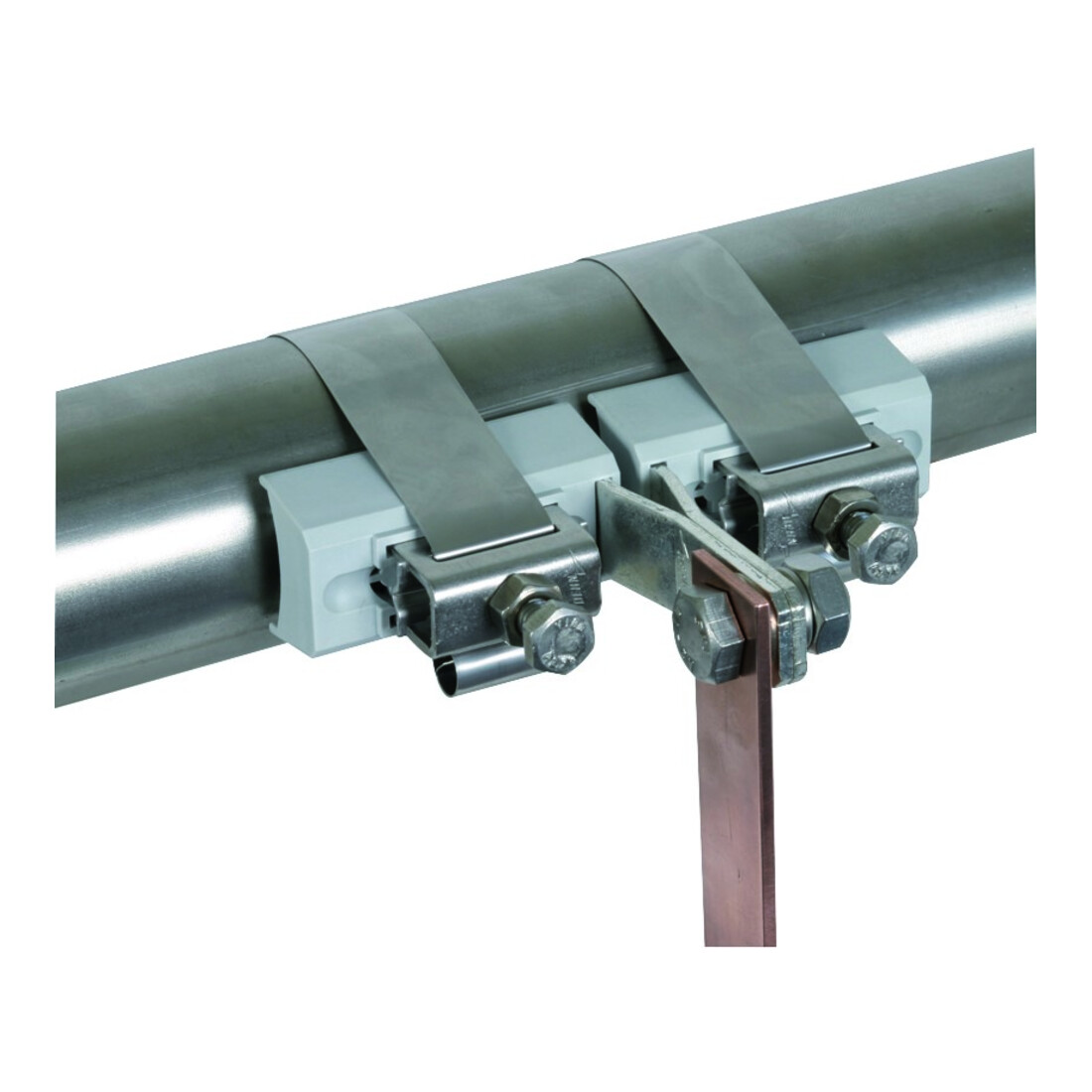 DEHN Collier de fixation Ex D9-300Cu/gal Zn-NIRO EXBRS300