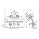 DEHN Collier de fixation pour grille pare-neige St/tZn 3-13mm 343 000