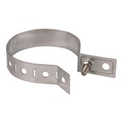 DEHN Collier de fixation pour tuyau de descente 60-150mm Acier/galvanisé RRSV60150B105STTZN-1