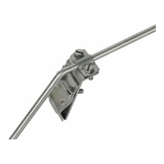DEHN Collier de gouttière NIRO pour bourrelet 13-25 mm DRKZS7.10W13.25V2A