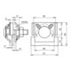 DEHN Collier de pliage St/tZn 0,7-10 mm FKMV810KBF0710STTZN