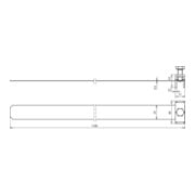 DEHN Collier de serrage à bande B 25 mm NIRO BRS SPB25 50.300 V2A-4