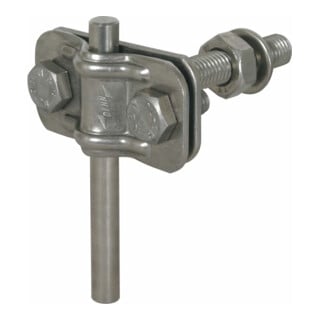 DEHN Connecteur de raccordement NIRO (V4A) M10 pour Rd 8-10/Fl30mm AKZS810FL30GB#478129
