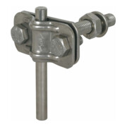 DEHN Connecteur de raccordement NIRO (V4A) M10 pour Rd 8-10/Fl30mm AKZS810FL30GB#478129-1