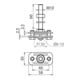 DEHN Connecteur de raccordement NIRO (V4A) M10 pour Rd 8-10/Fl30mm AKZS810FL30GB#478129