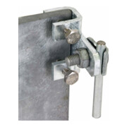 DEHN Connecteur de raccordement St/tZn horizontal pour profilé 3-18 AK610KBWKBF318STTZN-1