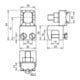 DEHN Connecteur de raccordement TG/tZn Fl 1-12 pour Rd 7-10 370 014