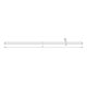 DEHN Connecteur drapeau NIRO (V4A) Rd 10mm L1,5m AF 10 V4A 1500