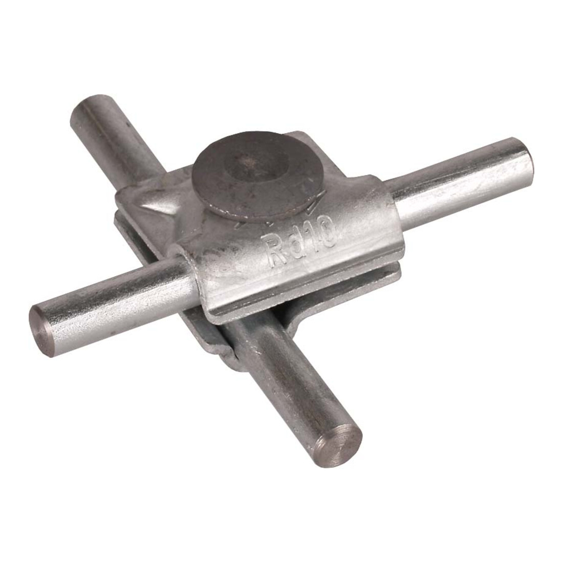 DEHN Connecteur MV en acier/galvanisé pour câble rond 10 mm MVK 10 FRM10X35STTZN