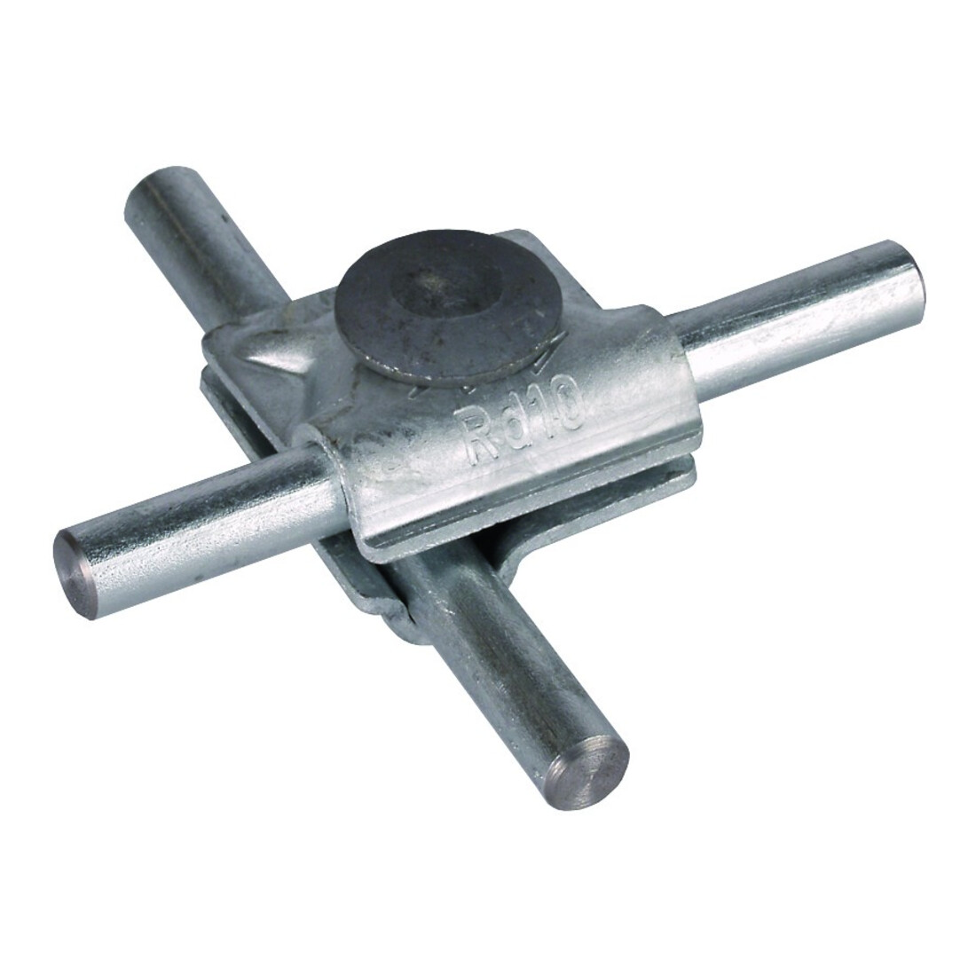 DEHN Connecteur MV en acier/galvanisé pour câble rond 10 mm MVK 10 FRM10X35STTZN