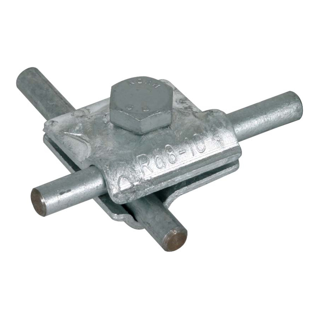 DEHN Connecteur MV en acier/galvanisé pour câble rond 8-10 mm MVK8.10SKM10X30STTZN
