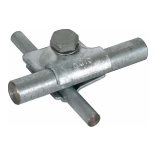 DEHN Connecteur MV en acier/trempé zingué pour Rd 8-10/16 MVK81016SKM#392050