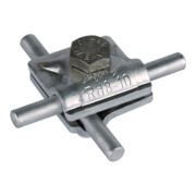 DEHN Connecteur MV en aluminium pour câble rond 8-10 mm MVK 8.10 SKM10X30-2