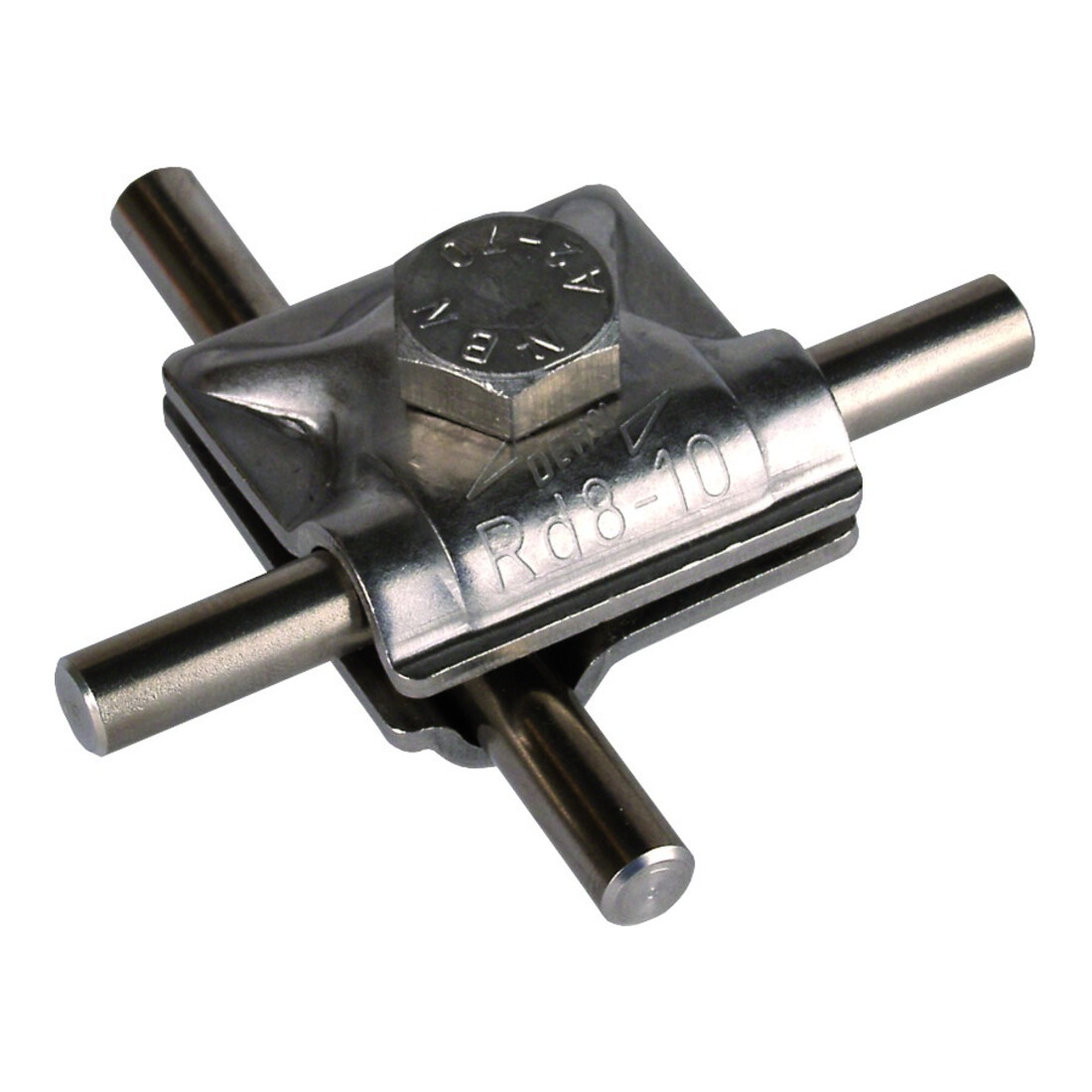 DEHN Connecteur MV en inox pour rond 8-10 mm MVK 8.10 SKM10X30V2A