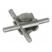 DEHN Connecteur universel inoxydable pour Rd 8-10mm UV 8.10 KTP V2A-1