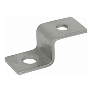DEHN Embout en Z avec 2 trous ES ZF 2XB18 V2A