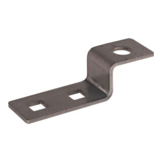 DEHN Embout en Z inox D11 et 1 trou rond D13 ES ZF2X11.111XB13V2A