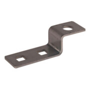 DEHN Embout en Z inox D11 et 1 trou rond D13 ES ZF2X11.111XB13V2A-1