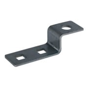 DEHN Endstück Z-Form Niro D11 u.1Rundloch D13 ES ZF2X11.111XB13V2A-2