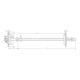 DEHN Erder-/Wanddurchführung 300-500mm M10 Niro EWDMVK810M10#478430