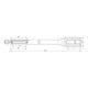 DEHN Hammereinsatz MAX VH STBLANK HE TE 20 SDS#620030
