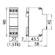 DEHN Kombi-Ableiter Blitzductor VT BVT AVD 24