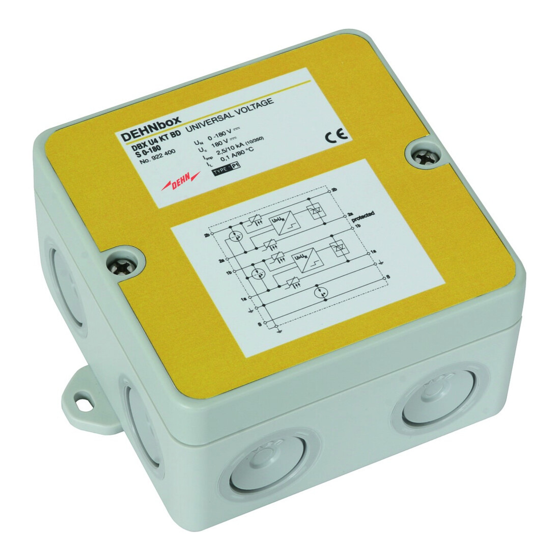 DEHN Kombi-Ableiter DEHNbox DBX U4 KT BD S 0-180