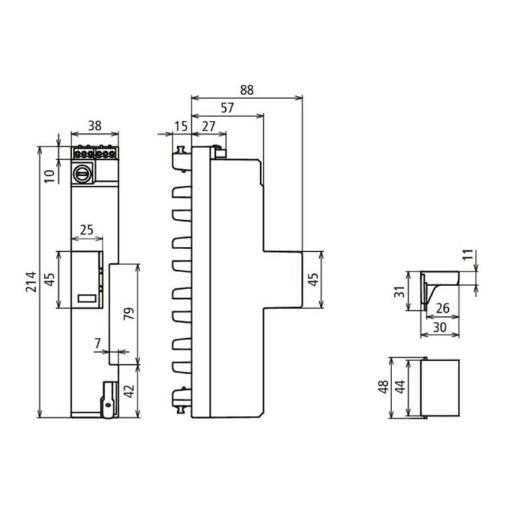 DEHN Kombi-Ableiter DSH ZP 2 SG TNS 255