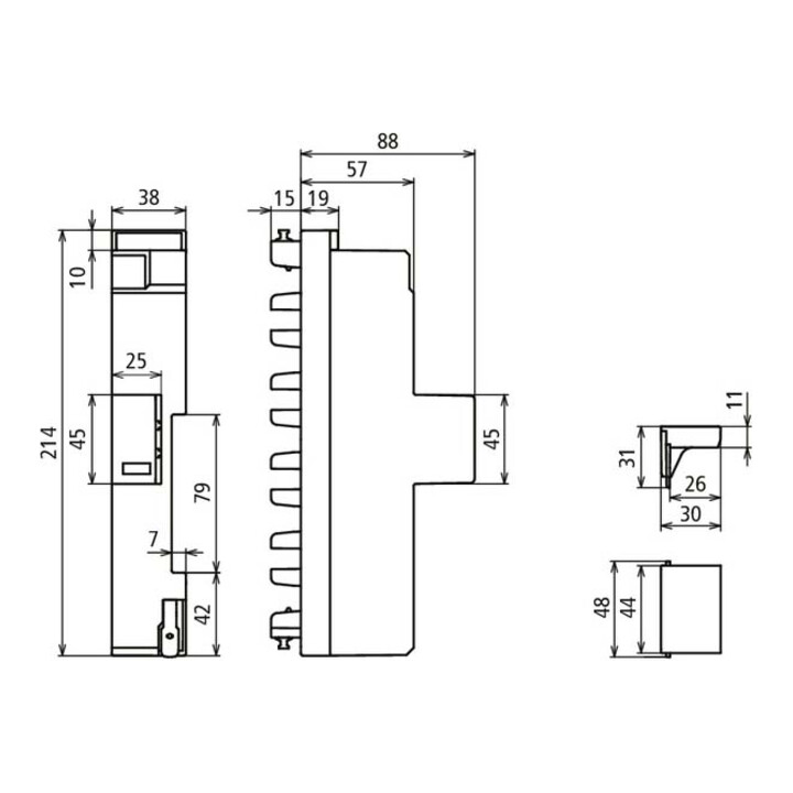 DEHN Kombi-Ableiter DSH ZP B2 TNS 255