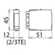 DEHN Kombi-Ableiter-Modul Blitzductor XT BXT ML2 BE HFS 5-4