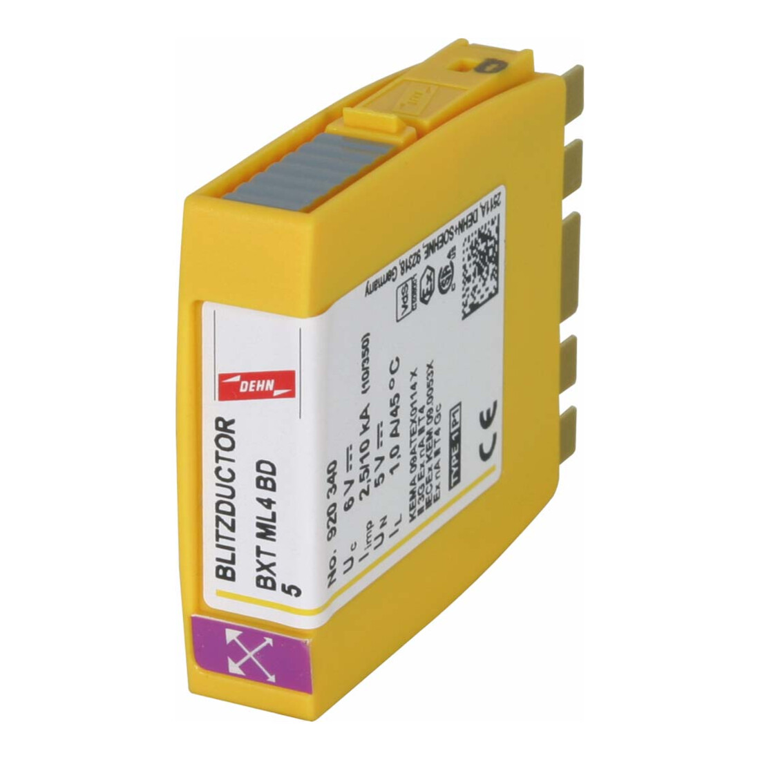DEHN Kombi-Ableiter-Modul Blitzductor XT BXT ML4 BD 5