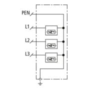 DEHN Kombi-Ableiter TN-C DSH ZP 2 TNC 255-5