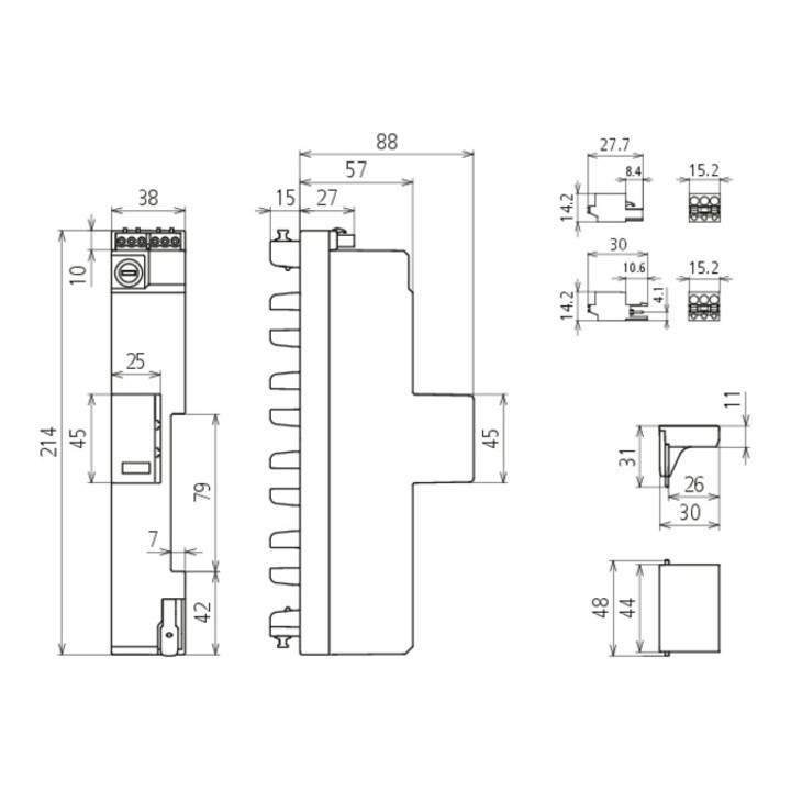 DEHN Kombi-Ableiter TT DSH ZP 2 SG 255