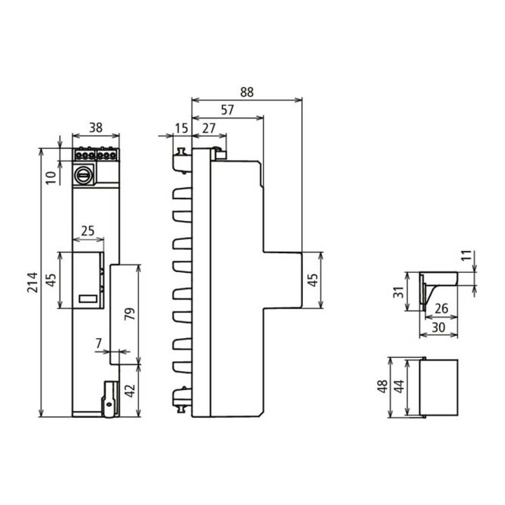 DEHN Kombi-Ableiter TT und TN-S-Systeme DSH ZP B2 SG 255