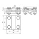 DEHN Kreuzstück St/tZn f.Rd 8-10/8-10mm KS8.10810FL30ZPSTTZN