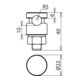DEHN KS-Connecteur NIRO pour Rd 6-10mm KSV 6.10 FER V2A