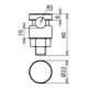 DEHN KS-Connecteur NIRO pour Rd 7-10mm KSV 6.10 V2A