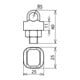 DEHN KS-Verbinder St/tZn f. Rd 7-10mm KSV 7.10 STTZN