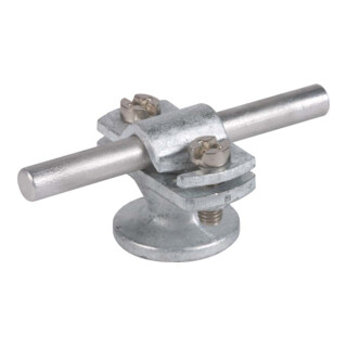 DEHN Leitungshalter f. Rd 7-10mm St/tZn LHZS7.10IGM8STTZNZG