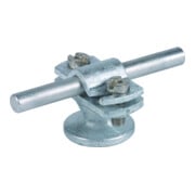 DEHN Leitungshalter f. Rd 7-10mm St/tZn LHZS7.10IGM8STTZNZG-2
