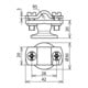 DEHN Leitungshalter f. Rd 7-10mm St/tZn LHZS7.10IGM8STTZNZG