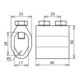 DEHN Manchon de séparation pour Rd 16/8-10 mm Al TM71016AL