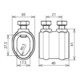 DEHN Manchon de séparation pour Rd 7-10/16mm ZG TM71016ZG