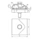 DEHN Maxi-MV-Klemme St/tZn f. Rd 8-16/15-25mm MMVK R16 R25 ST