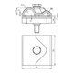 DEHN Maxi-MV-Serre-câble St/tZn pour Rd 8-16/15-25mm MMVK R16 R25 ST