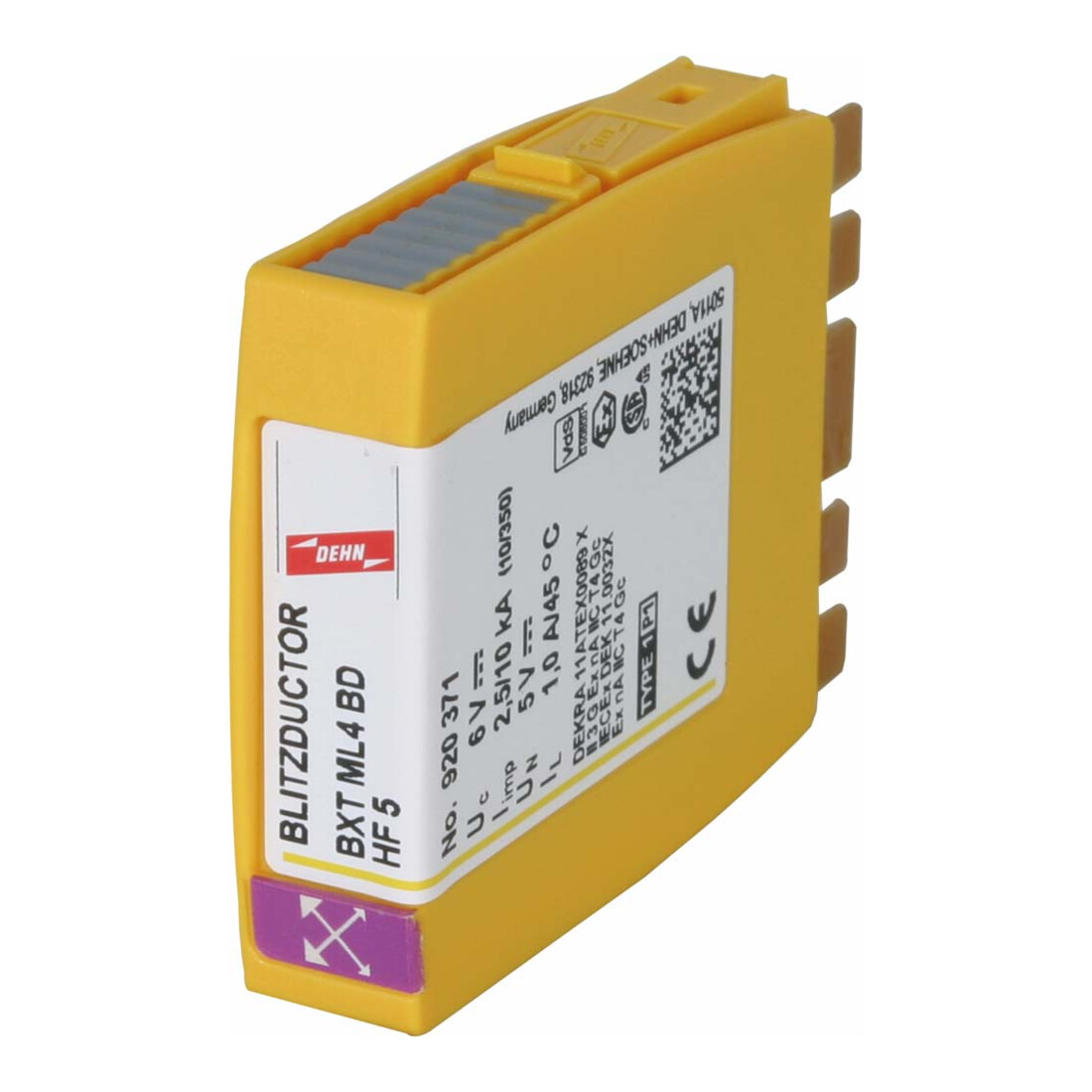 DEHN Module parafoudre Kombi-Ableiter Blitzductor XT BXT ML4 BD HF 5