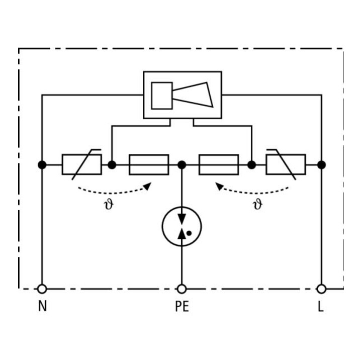 DEHN Module ÜS pour prise de courant de protection STC 230