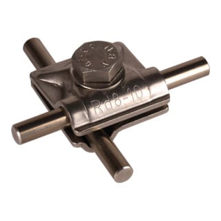 DEHN MV-Klemme NIRO pour Rd 8-10mm MVK810SKM10X30FSCV2A
