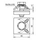 DEHN MV-Klemme NIRO pour Rd 8-10mm MVK810SKM10X30FSCV2A