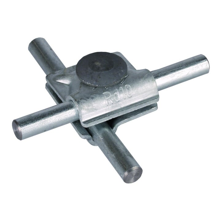 DEHN MV-Klemme St/tZn f. Rd 10mm MVK 10 FRM10X35STTZN